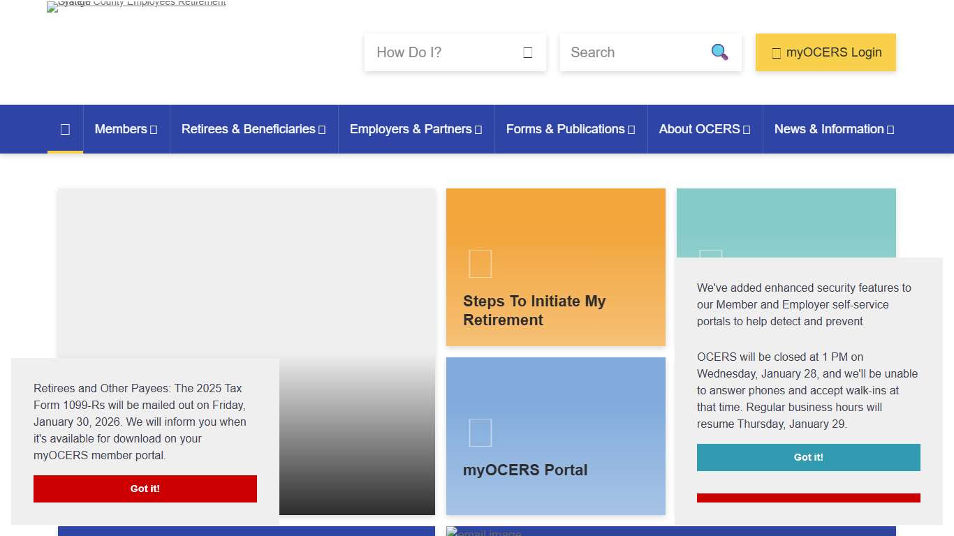 OCERS - Orange County Employees Retirement System